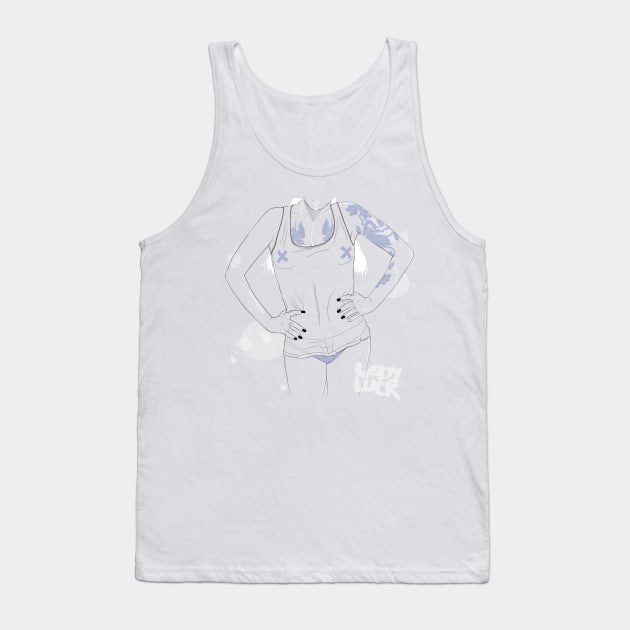 Lady Luck Tank Top by PedroRibas